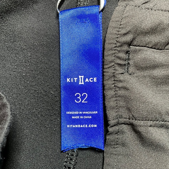 KIT AND ACE Black Joggers with Cashmere Sz 32 - Picture 5 of 10